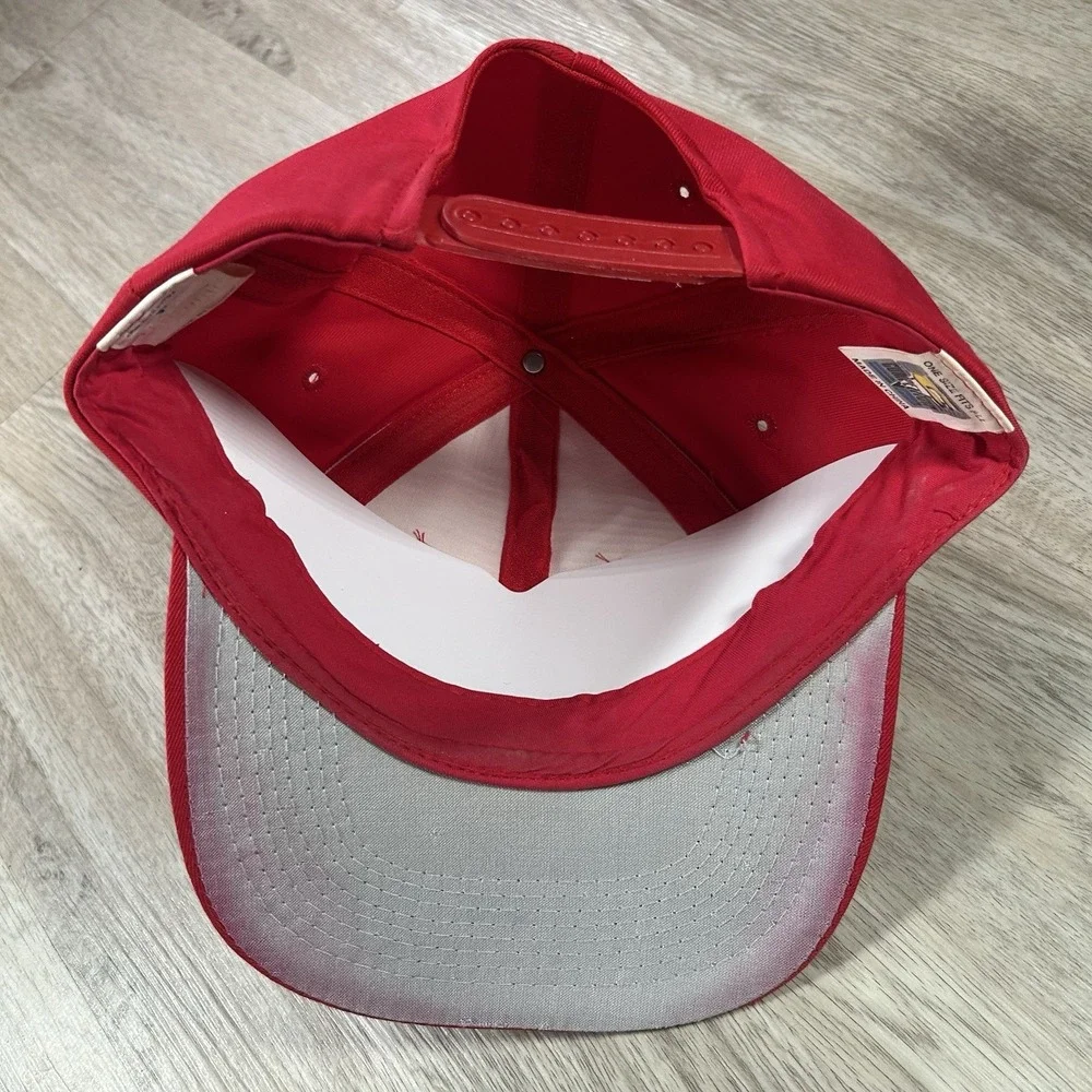 VTG Texas Rangers Snapback Hat MLB‎ Baseball Competitor Red Cap